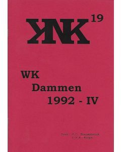 KNK 19: WK Dammen 1992 - IV - L.J. Koops & J. Krajenbrink