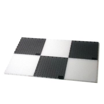 Plastic chessboard outdoor large for king height 41 and 64 cm