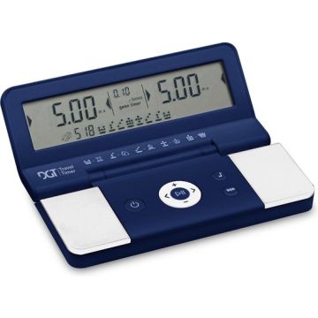 Travel chess clock and game timer DGT 960 - black and red