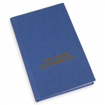 Hard cover scorebook - blue