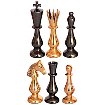 Belly brass chess pieces (#5)