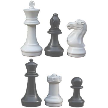Giant chess pieces medium - king height 41 cm