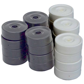 Giant checkers small 10 cm (2 x 12 pieces)