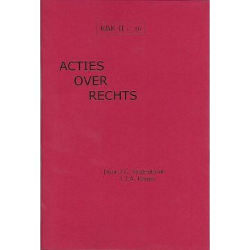 K&K 16: Acties over Rechts - L.J. Koops & J. Krajenbrink