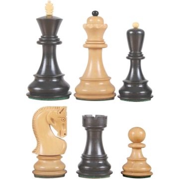 Zagreb 1959 chess pieces weighted - king height 101 mm (#7)