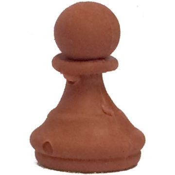 Chess eraser-White pawn