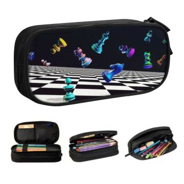 Pencil Case - Chess Pieces