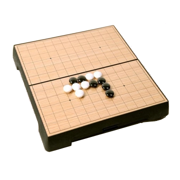Go magnetic board small 13 lines foldable 16 by 8cm