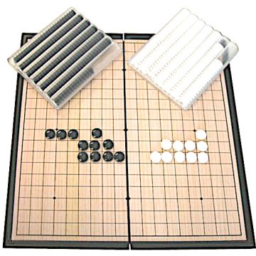 Go magnetic board small 19 lines foldable 24 by 12cm