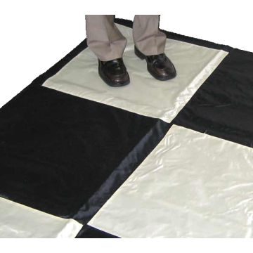 Life size nylon chessboard