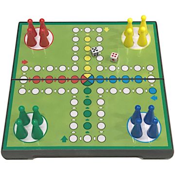 Ludo magnetic foldable travel set 16cm