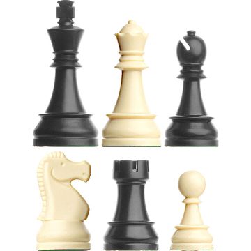 DGT electronic luxery plastic chess pieces for e-boards - king height 95 mm (#6)