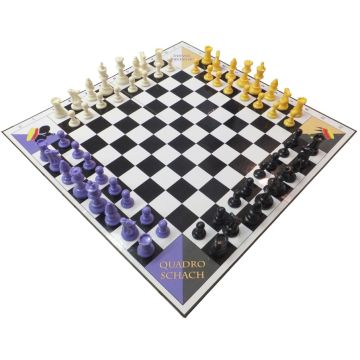 Quadro Chess and Checkers