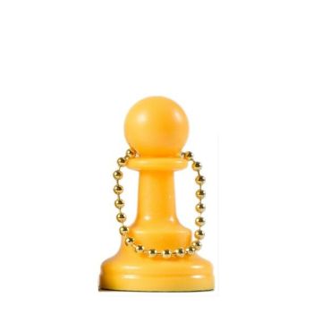 Keychain yellow pawn