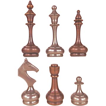 Mata Hari hand turned chess pieces (#6)
