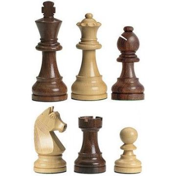 Chess pieces Staunton 6 tournament style premium - king height 95mm weighted