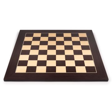 Luxury wenge chess board 50 cm - fieldsize 50 mm - size 5